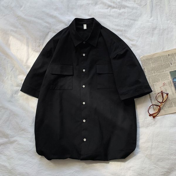2020 summer autumn mens new short sleeve fashion shirt slim fit soft comfortable men shirts handsome men formal casual clothes, White;black
2020 summer autumn mens new short sleeve fashion shirt slim fit soft comfortable men shirts handsome men formal casual clothes, White;black