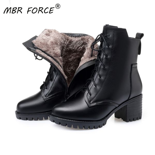 mbr force female boots women genuine leather high-heeled large size motorcycle boots women new wool warm winter for, Black
mbr force female boots women genuine leather high-heeled large size motorcycle boots women new wool warm winter for, Black