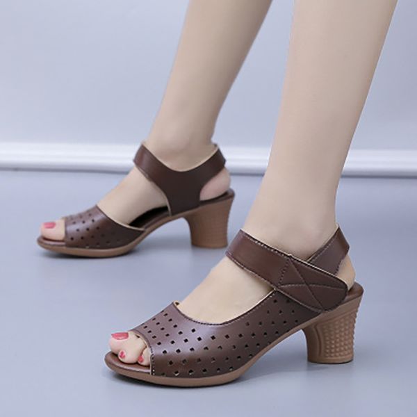 rome woman peep toe sandals women's hollow out women ankle hook loop mid heels female thick heel shoes lady solid pumps footwear, Black
rome woman peep toe sandals women's hollow out women ankle hook loop mid heels female thick heel shoes lady solid pumps footwear, Black