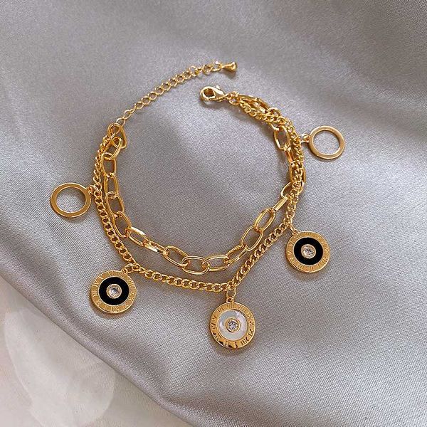charm bracelets jewelry rose gold stainless steel roman numerals & bangles female crystal bracelet for women, Golden;silver
charm bracelets jewelry rose gold stainless steel roman numerals & bangles female crystal bracelet for women, Golden;silver