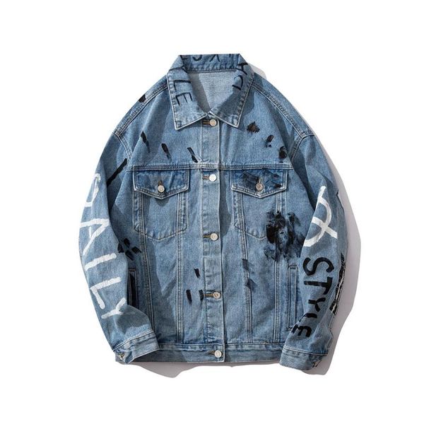men's jackets harajuku letter character mens jeans jacket oversize hip hop blue jaqueta masculino denim chaqueta hombre bomber, Black;brown
men's jackets harajuku letter character mens jeans jacket oversize hip hop blue jaqueta masculino denim chaqueta hombre bomber, Black;brown