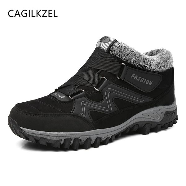 cagilkzel 2020 winter men snow boots shoes with fur plush warm male casual waterproof mid-calf boots men sneakers unisex, Black
cagilkzel 2020 winter men snow boots shoes with fur plush warm male casual waterproof mid-calf boots men sneakers unisex, Black