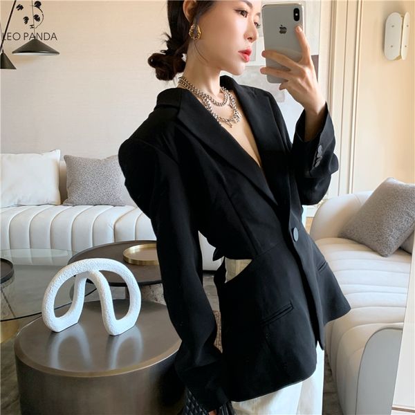 new fashion 2020 designer black blazer jacket women's office work single button blazer outer wear wholesale, White;black
new fashion 2020 designer black blazer jacket women's office work single button blazer outer wear wholesale, White;black