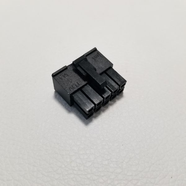 10pcs/lot 10pin module atx graphics card shell adapter jack black plug connector for pc cable diy
10pcs/lot 10pin module atx graphics card shell adapter jack black plug connector for pc cable diy