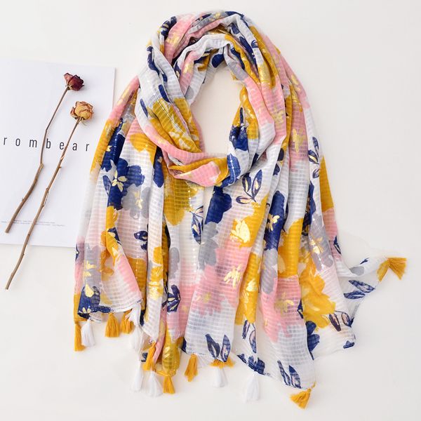 royalmaybe foreign trade export bronzing process printing fringed cotton shawl headscarf sequin scarf women, Blue;gray
royalmaybe foreign trade export bronzing process printing fringed cotton shawl headscarf sequin scarf women, Blue;gray