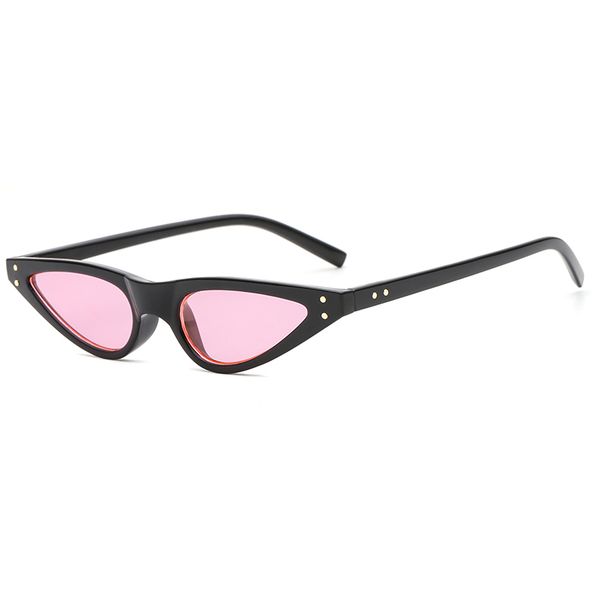 2020 brand small triangle sunglasses retro cat eye women black red frame 3272 uv400 skinny narrow shades protection eyewear, White;black
2020 brand small triangle sunglasses retro cat eye women black red frame 3272 uv400 skinny narrow shades protection eyewear, White;black