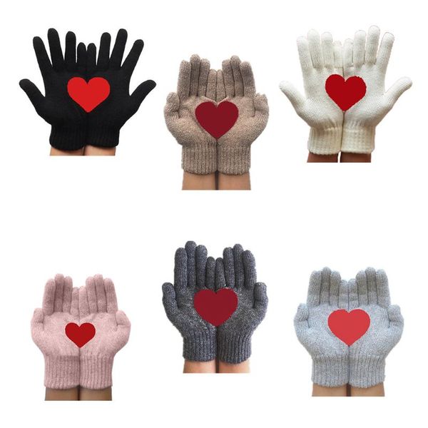 women winter faux wool thick warm knit gloves sweet half red heart irregular patchwork print center palm outdoor mittens, Blue;gray
women winter faux wool thick warm knit gloves sweet half red heart irregular patchwork print center palm outdoor mittens, Blue;gray