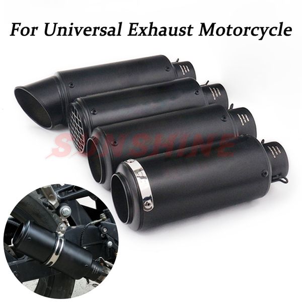 universal 51mm/60mm motorcycle exhaust pitbike escape moto modified db killer motorcross muffler for ninja 400 cbr1000 cbr150r
universal 51mm/60mm motorcycle exhaust pitbike escape moto modified db killer motorcross muffler for ninja 400 cbr1000 cbr150r
