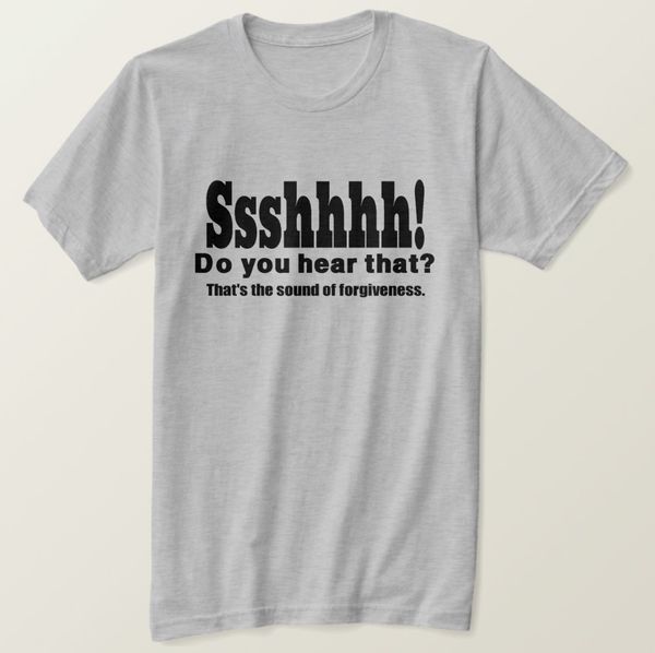 2019 printed men t shirt cotton short sleeve sshh funny sound of forgiveness t-shirt women tshirt
2019 printed men t shirt cotton short sleeve sshh funny sound of forgiveness t-shirt women tshirt
