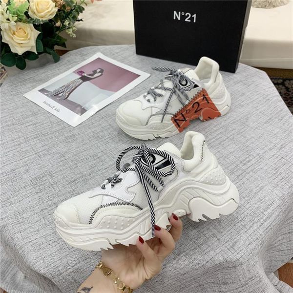 party personality sneaker white leather non-slip rubber outsole female crime designer ms luxury platform casual shoes 97, Black
party personality sneaker white leather non-slip rubber outsole female crime designer ms luxury platform casual shoes 97, Black
