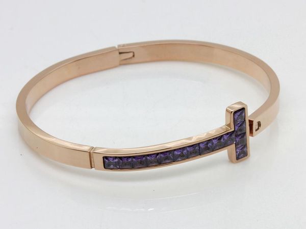 wlb0583 3 colors stainless steel women bangles with puple crystal delicate classic fashion bracelet, present wholesale, Black
wlb0583 3 colors stainless steel women bangles with puple crystal delicate classic fashion bracelet, present wholesale, Black