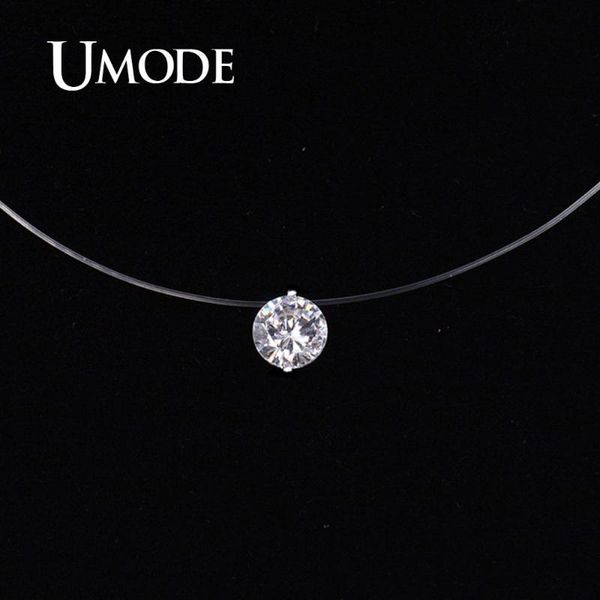 pendant necklaces umode mermaid tear necklace meteorite transparent fishing line invisible women jewelry clavicle un0362c, Silver
pendant necklaces umode mermaid tear necklace meteorite transparent fishing line invisible women jewelry clavicle un0362c, Silver