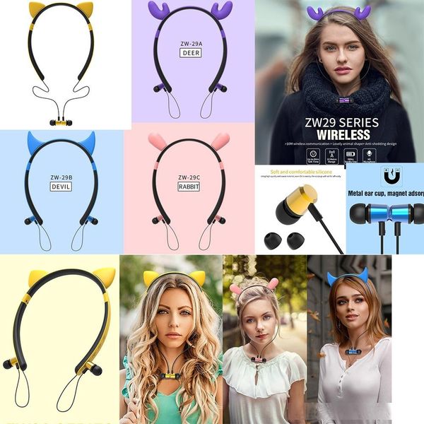 wireless bluetooth cat ear headphone sports headset deer devil rabbit ear earphones for pc computer lapsmartphones
wireless bluetooth cat ear headphone sports headset deer devil rabbit ear earphones for pc computer lapsmartphones
