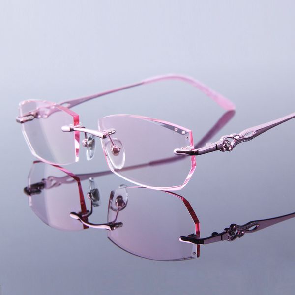 elegant women rhinestone reading glasses rimless frame pink eye glasses hyperopia frameless for elderly read optical presbyopic, White;black
elegant women rhinestone reading glasses rimless frame pink eye glasses hyperopia frameless for elderly read optical presbyopic, White;black