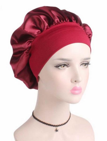 dhl 200pcs women wide band satin silk comfortable night sleep cap ladies soft silk long hair care headwear, Yellow
dhl 200pcs women wide band satin silk comfortable night sleep cap ladies soft silk long hair care headwear, Yellow