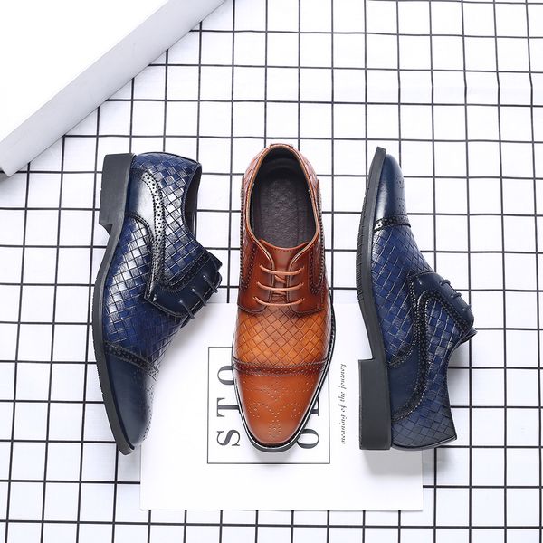 2020 new fall 2020 new european and american style british plus size mens shoes woven fashion brogue mens dress shoes, Black
2020 new fall 2020 new european and american style british plus size mens shoes woven fashion brogue mens dress shoes, Black