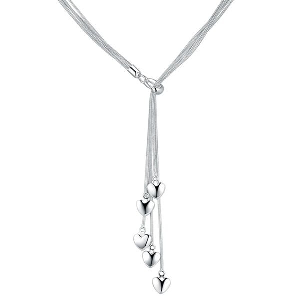 necklace,heart pendant long necklace elegant jewelry for ladies chain necklace wedding party jewellery, Silver
necklace,heart pendant long necklace elegant jewelry for ladies chain necklace wedding party jewellery, Silver