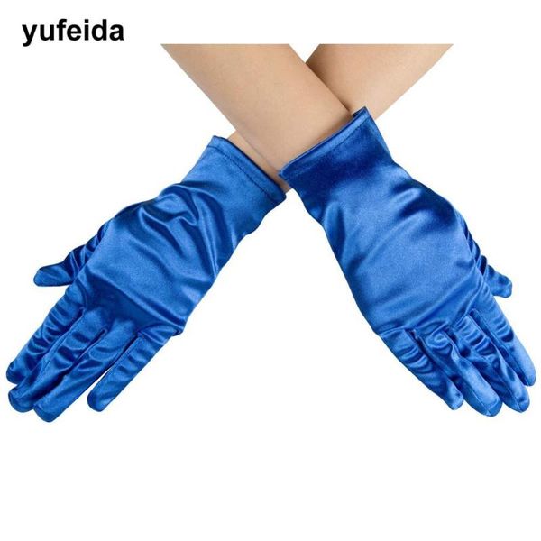 1pair girl lady satin short finger wrist gloves smooth evening party formal prom costume stretch gloves winter girls mittens, Blue;gray
1pair girl lady satin short finger wrist gloves smooth evening party formal prom costume stretch gloves winter girls mittens, Blue;gray
