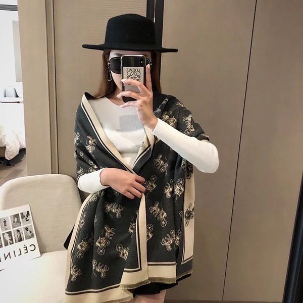 зимний двусторонний шарф женщины кашемир теплый foulard леди люкс лошадиные головные толстые мягкие шали обертывания, Blue;gray
зимний двусторонний шарф женщины кашемир теплый foulard леди люкс лошадиные головные толстые мягкие шали обертывания, Blue;gray