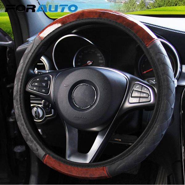 forauto wooden pattern pu leather steering covers 4 colors car steering wheel cover auto interior accessories universal
forauto wooden pattern pu leather steering covers 4 colors car steering wheel cover auto interior accessories universal