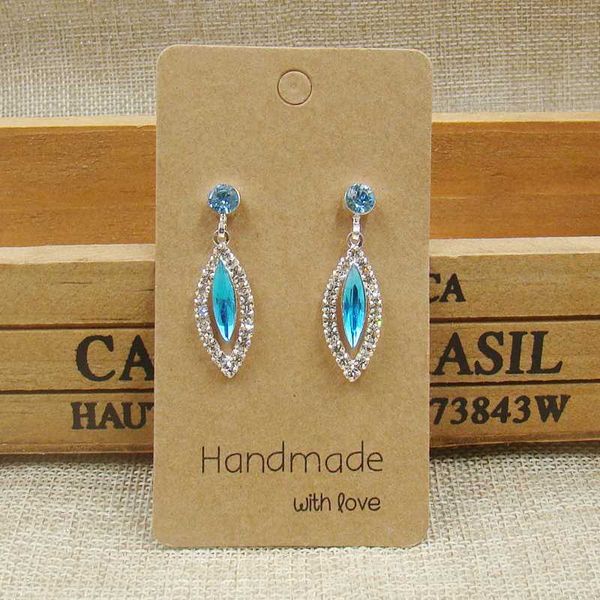 9*5cm 2020 new kraft stock handmade with love retangular jewelry earring packing cards custom logo cost extra stud earring cards
9*5cm 2020 new kraft stock handmade with love retangular jewelry earring packing cards custom logo cost extra stud earring cards