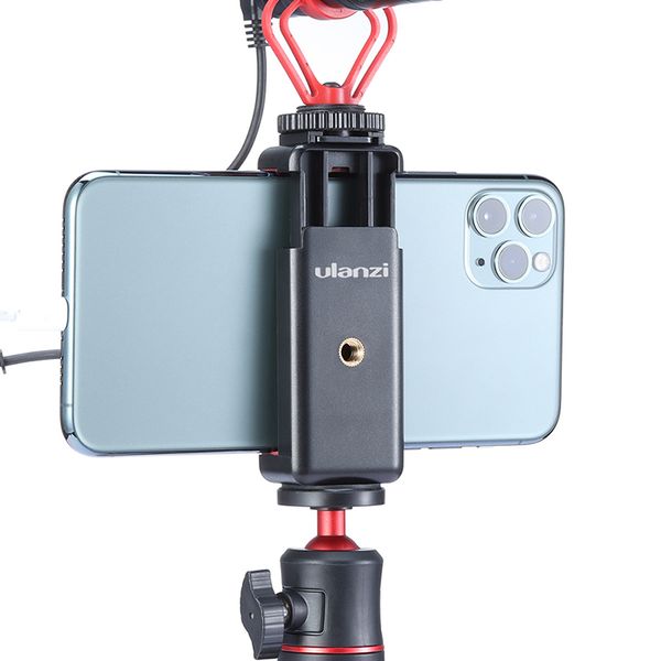 lighting & studio accessories ulanzi st-07 vlog phone mount with cold shoe for microphone led light universal 1/4 screw
lighting & studio accessories ulanzi st-07 vlog phone mount with cold shoe for microphone led light universal 1/4 screw