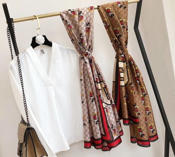 2020 fashion autumn and winter brand silk scarves timeless classic, super long shawl fashion women's soft silk scarves, Blue;gray
2020 fashion autumn and winter brand silk scarves timeless classic, super long shawl fashion women's soft silk scarves, Blue;gray