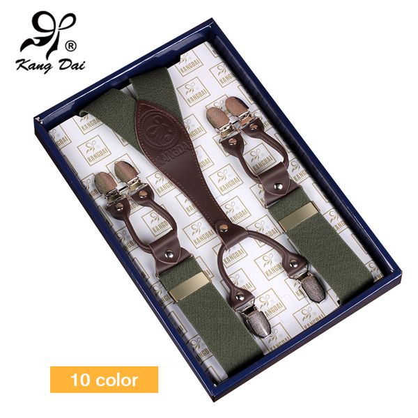 suspenders kangdai 2021 men wide adjustable leather pants brace alloy 6clips male casual elastic suspender strap bracemf604, Black;white
suspenders kangdai 2021 men wide adjustable leather pants brace alloy 6clips male casual elastic suspender strap bracemf604, Black;white