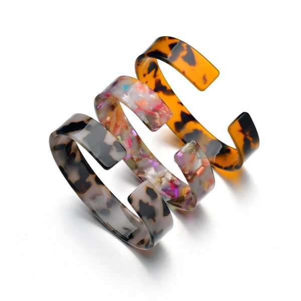 mestilo 2020 acrylic fashion acetate bangle bracelets for women leopard resin vintage female punk elegant jewelry, Black
mestilo 2020 acrylic fashion acetate bangle bracelets for women leopard resin vintage female punk elegant jewelry, Black