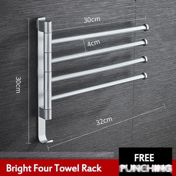 wall punching towel rail holder aluminum alloy 2/3/4/5 swivel rack rotating towel racks holder for bathroom kitchen
wall punching towel rail holder aluminum alloy 2/3/4/5 swivel rack rotating towel racks holder for bathroom kitchen