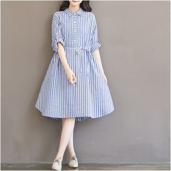 autumn maternity dresses for pregnant women loose striped long sleeve blouses shirts pregnancy dresses gravida clothes plus size, White
autumn maternity dresses for pregnant women loose striped long sleeve blouses shirts pregnancy dresses gravida clothes plus size, White