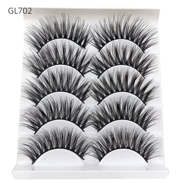 5 pairs mink hair false eyelashes natural thick long soft eye lashes makeup extension tools 2020 new arrival
5 pairs mink hair false eyelashes natural thick long soft eye lashes makeup extension tools 2020 new arrival