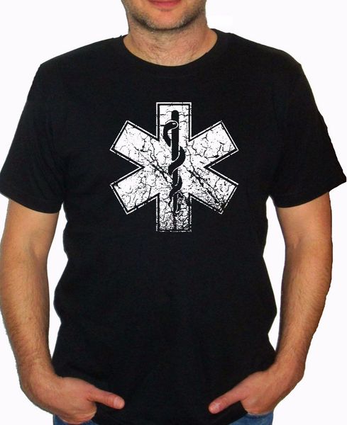 2019 summer brand casual paramedic symbol distressed look medic silk printed new tee shirt funny t shirt
2019 summer brand casual paramedic symbol distressed look medic silk printed new tee shirt funny t shirt