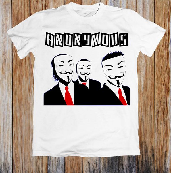 anonymous people t-shirt superior quality tee shirt