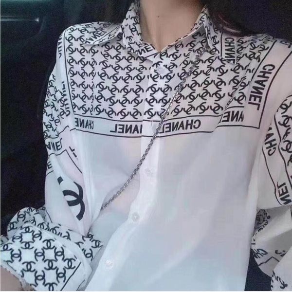 2020 ladies' designer loose big yards shirt print luxury women's t-shirts medium and long shirts casual sweatshirt ing, White
2020 ladies' designer loose big yards shirt print luxury women's t-shirts medium and long shirts casual sweatshirt ing, White