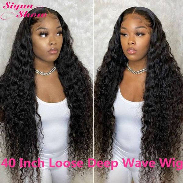 lace wigs 30 32 34 36 38 40 inch long loose deep wave front human hair 250 density wig brazilian curly, Black;brown
lace wigs 30 32 34 36 38 40 inch long loose deep wave front human hair 250 density wig brazilian curly, Black;brown