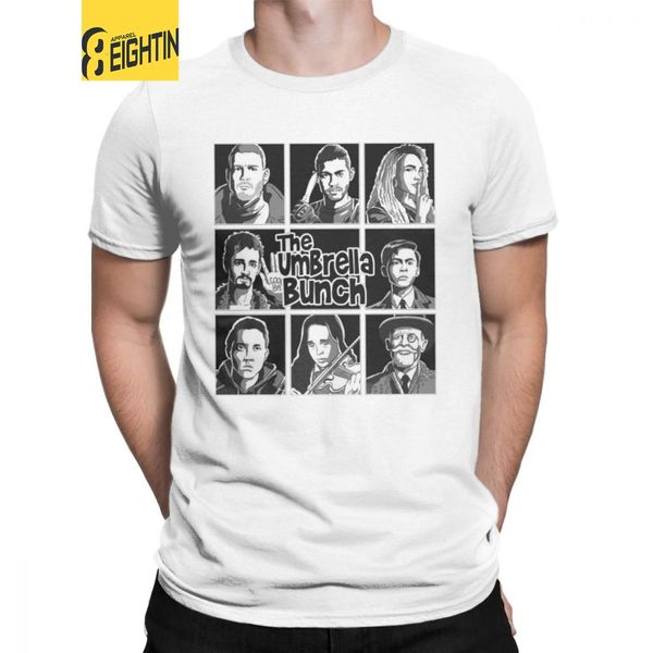 men's the umbrella academy bunch t shirt cha diego vanya luther allison comic pure cotton short sleeve tees new arrival t-shirts
men's the umbrella academy bunch t shirt cha diego vanya luther allison comic pure cotton short sleeve tees new arrival t-shirts