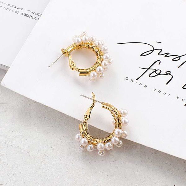 aensoa 2020 new vintage japan korean pearl drop earrings for women handmade sweet pearl circle round earrings jewelry pendientes, Silver
aensoa 2020 new vintage japan korean pearl drop earrings for women handmade sweet pearl circle round earrings jewelry pendientes, Silver