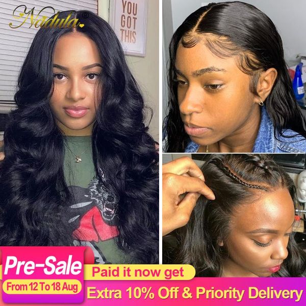 lace wigs nadula body wave human hair wig pu skin silk base with invisible knots for women brazilian no bleach needed, Black;brown
lace wigs nadula body wave human hair wig pu skin silk base with invisible knots for women brazilian no bleach needed, Black;brown