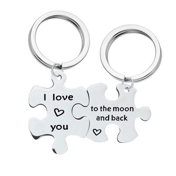 keychain man letter key chain for women key ring chain for pants pendant heart cute kid holder puzzle jewellery alloy brelok, Silver
keychain man letter key chain for women key ring chain for pants pendant heart cute kid holder puzzle jewellery alloy brelok, Silver