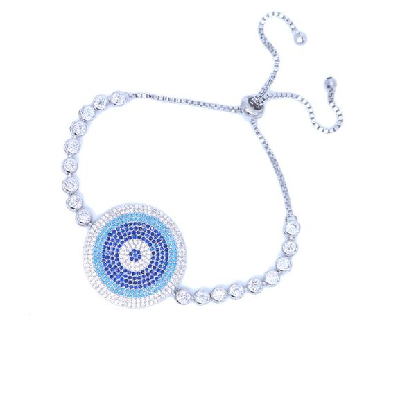 charm bracelets colorful cz stones big evil eye bracelet adjustable tennis chain men women's pulsera turkey mirco pave jewelry, Golden;silver
charm bracelets colorful cz stones big evil eye bracelet adjustable tennis chain men women's pulsera turkey mirco pave jewelry, Golden;silver