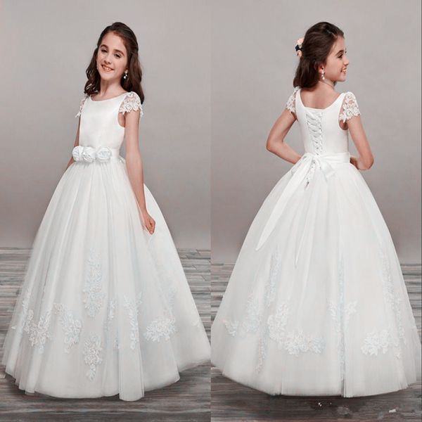 lovely flower girls dresses for weddings v neck tulle floor length backless ball gown junior bridesmaid dresses for girls real image, White;blue
lovely flower girls dresses for weddings v neck tulle floor length backless ball gown junior bridesmaid dresses for girls real image, White;blue