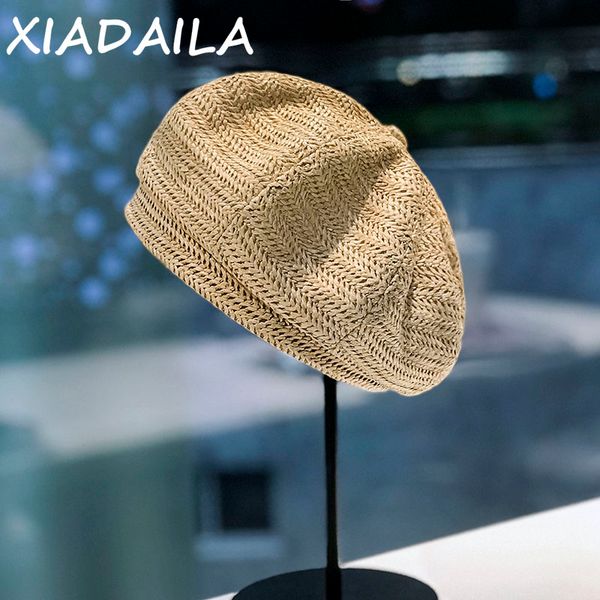 berets beret cap women thin breathable straw hat british retro octagonal literary painter tide, Blue;gray
berets beret cap women thin breathable straw hat british retro octagonal literary painter tide, Blue;gray
