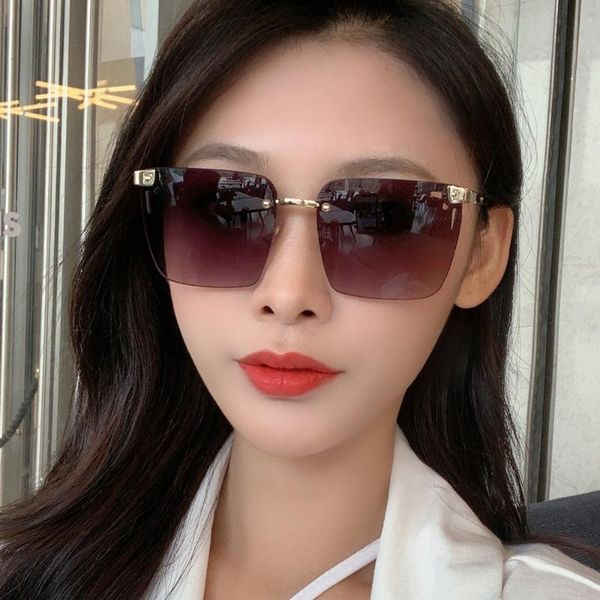 qpeclou 2020 new fashion metal rimless square sunglasses women vintage frameless sun glasses female color gradient shades, White;black
qpeclou 2020 new fashion metal rimless square sunglasses women vintage frameless sun glasses female color gradient shades, White;black