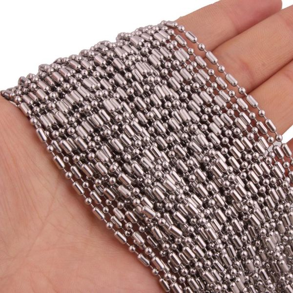 chains 1.5/2/2.4/3mm wholesale 10/20/50/100pcs/lot silver color stainless steel bamboo link chain necklace diy jewelry findings
chains 1.5/2/2.4/3mm wholesale 10/20/50/100pcs/lot silver color stainless steel bamboo link chain necklace diy jewelry findings