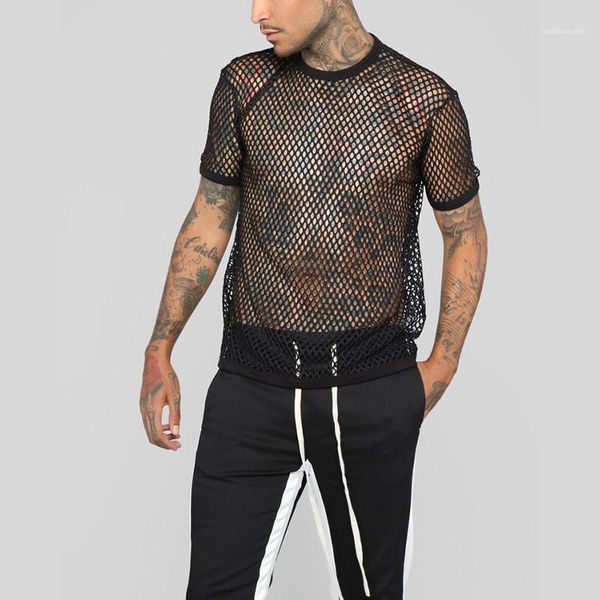 out tshirts grids see through look plus size summer short sleeve t shirts mens hollow, White;black
out tshirts grids see through look plus size summer short sleeve t shirts mens hollow, White;black