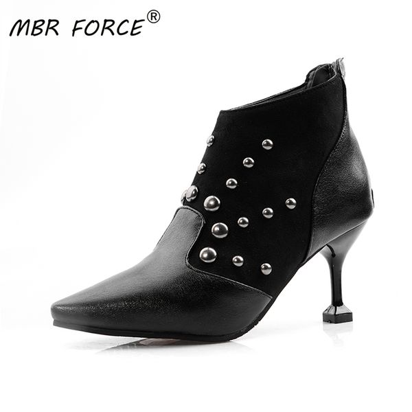 mbr force autumn winter new boots ladies pointed toe high-heeled women boots big size 34-43 woman leather shoes party shopping, Black
mbr force autumn winter new boots ladies pointed toe high-heeled women boots big size 34-43 woman leather shoes party shopping, Black