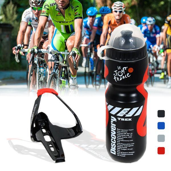 water bottles & cages 650ml bicycle bottle+holder portable cycling mountain road bike kettle outdoor sports camping plastic accessory
water bottles & cages 650ml bicycle bottle+holder portable cycling mountain road bike kettle outdoor sports camping plastic accessory