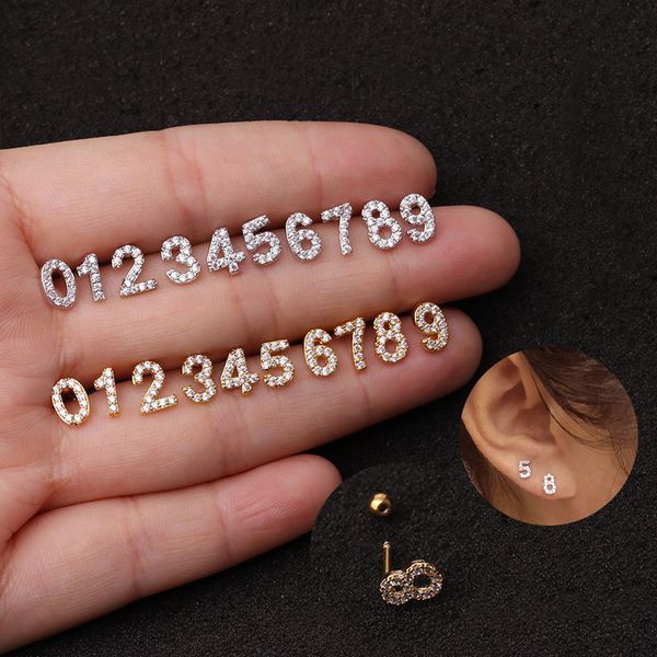 1pc zircon stone ear piercing tragus ring number 16g earrings ear piercing cartiliage jewelry, Golden;silver
1pc zircon stone ear piercing tragus ring number 16g earrings ear piercing cartiliage jewelry, Golden;silver