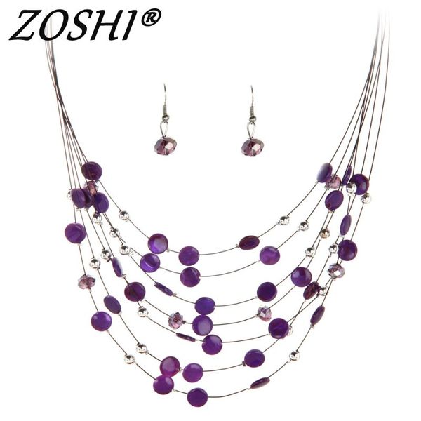 zoshi fashion jewelry sets for women joyeria crystal beads statement necklaces earrings set bijoux parure bijoux femme, Silver
zoshi fashion jewelry sets for women joyeria crystal beads statement necklaces earrings set bijoux parure bijoux femme, Silver